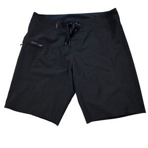 Quiksilver ~ Mens Black Boardshorts ~ size tag missing ~ see photos